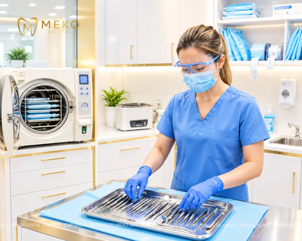 công tác kiểm soát nhiễm khuẩn