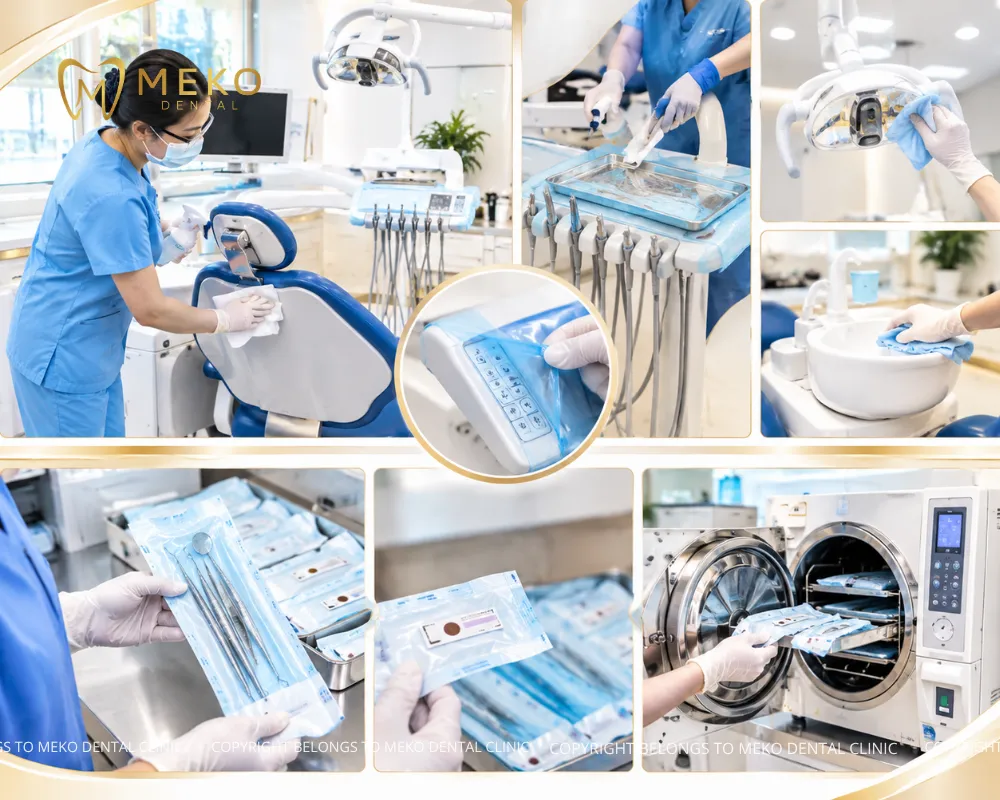 quy trình kiểm soát nhiễm khuẩn