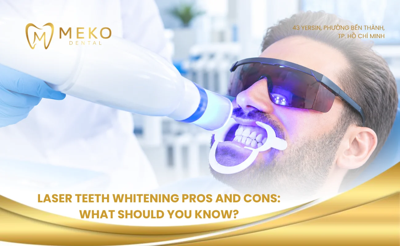 Laser teeth whitening pros and cons: What should you know?