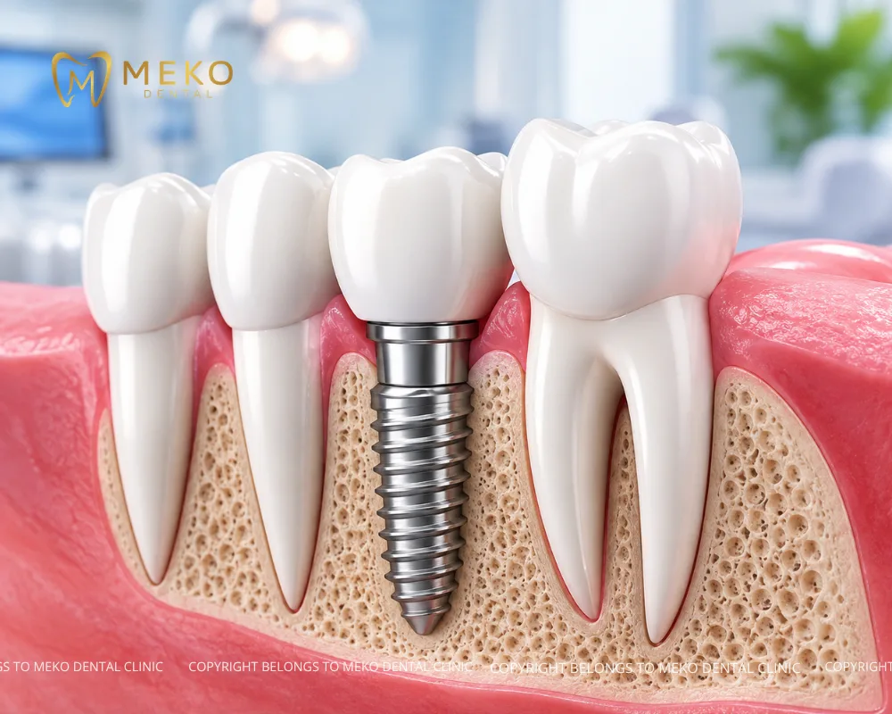 trồng răng implant hàn quốc