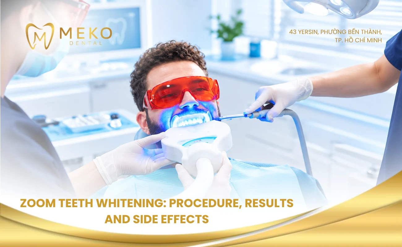 Zoom teeth whitening: procedure, results and side effects